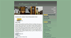 Desktop Screenshot of kilbegganparish.ie