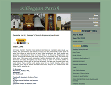 Tablet Screenshot of kilbegganparish.ie